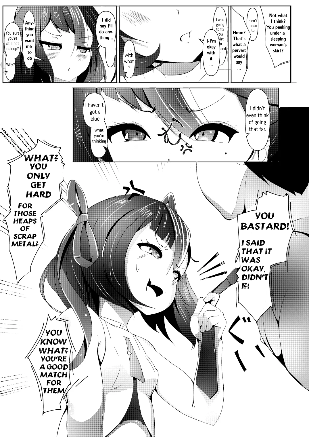 Hentai Manga Comic-I'm Doing This So I Don't Get Turned To A Scrap Heap!-Read-9